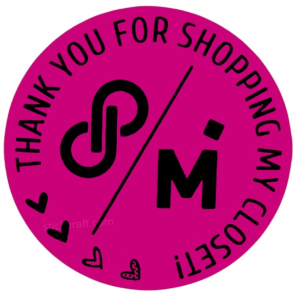 Dual Thank You sticker for small business Poshmark and Mer | packaging supplies - Picture 7 of 15